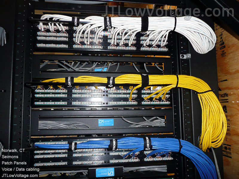 cat 5 patch panel wiring